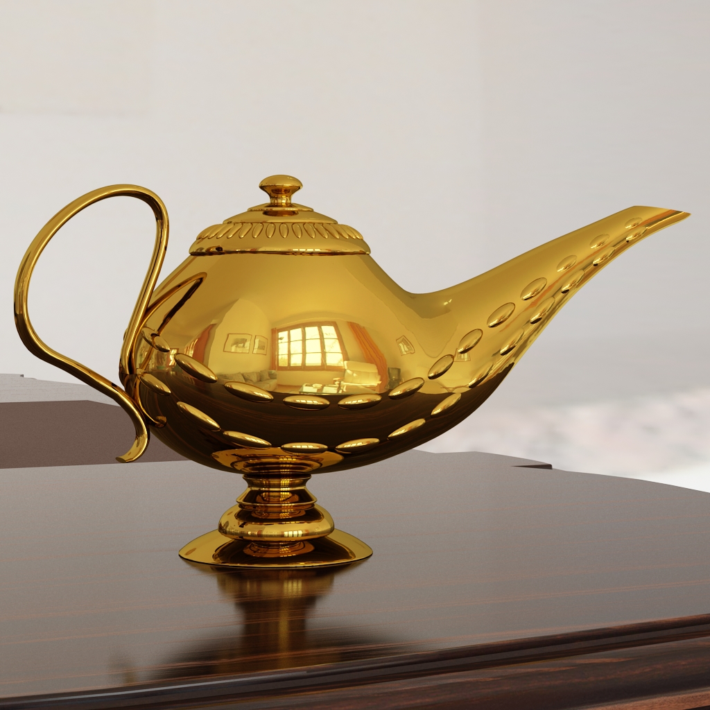 Magic lamp by architectmehdi 3DOcean